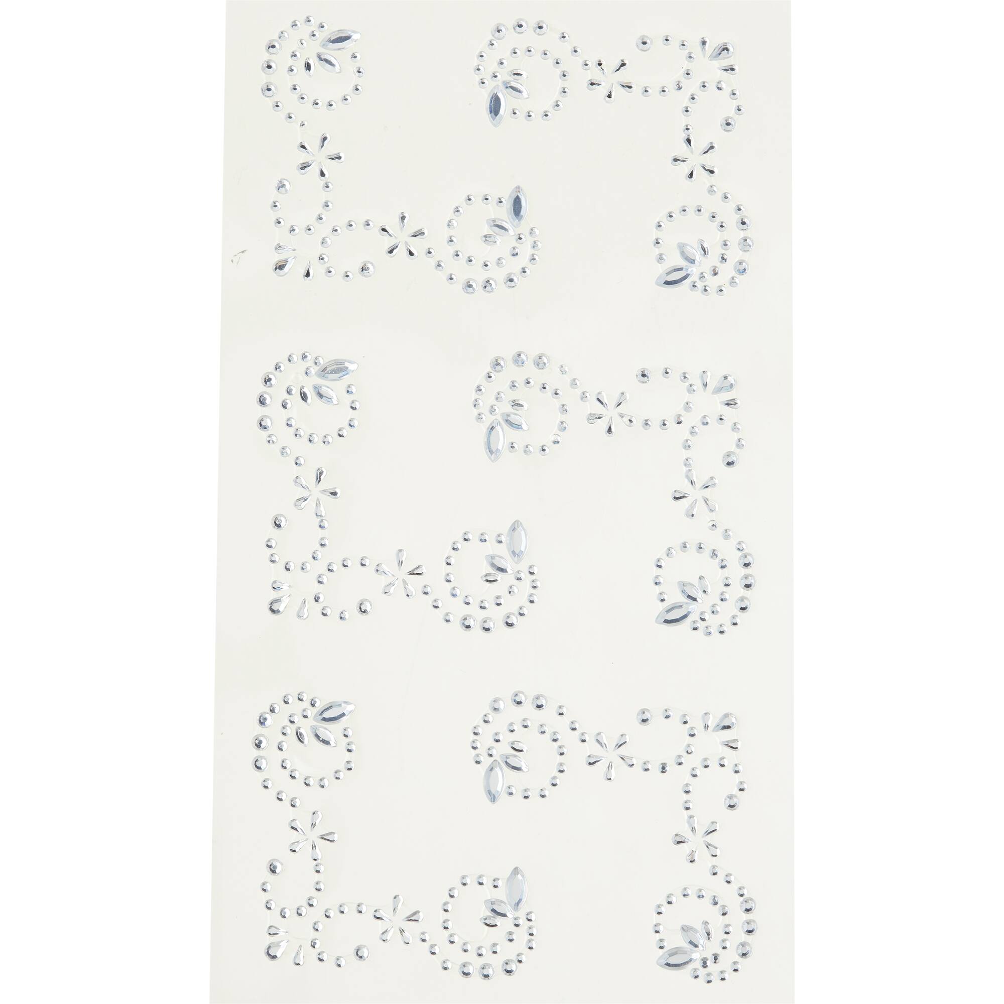 12 Packs: 6 ct. (72 total) Photo Corner Adhesive Rhinestones by Recollections™
